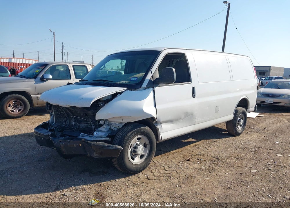 2015 CHEVROLET EXPRESS 2500 WORK VAN VIN: 1GCWGFCF6F1186185