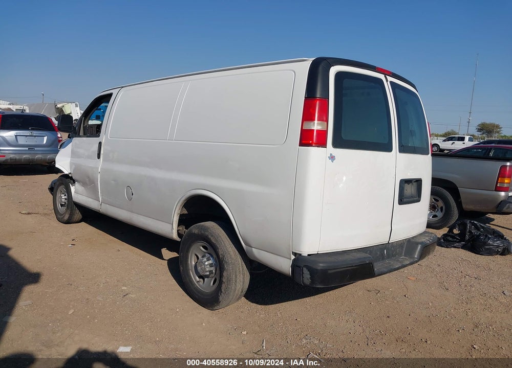 2015 CHEVROLET EXPRESS 2500 WORK VAN VIN: 1GCWGFCF6F1186185