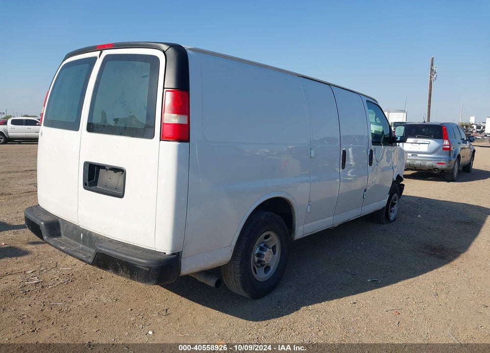 2015 CHEVROLET EXPRESS 2500 WORK VAN VIN: 1GCWGFCF6F1186185