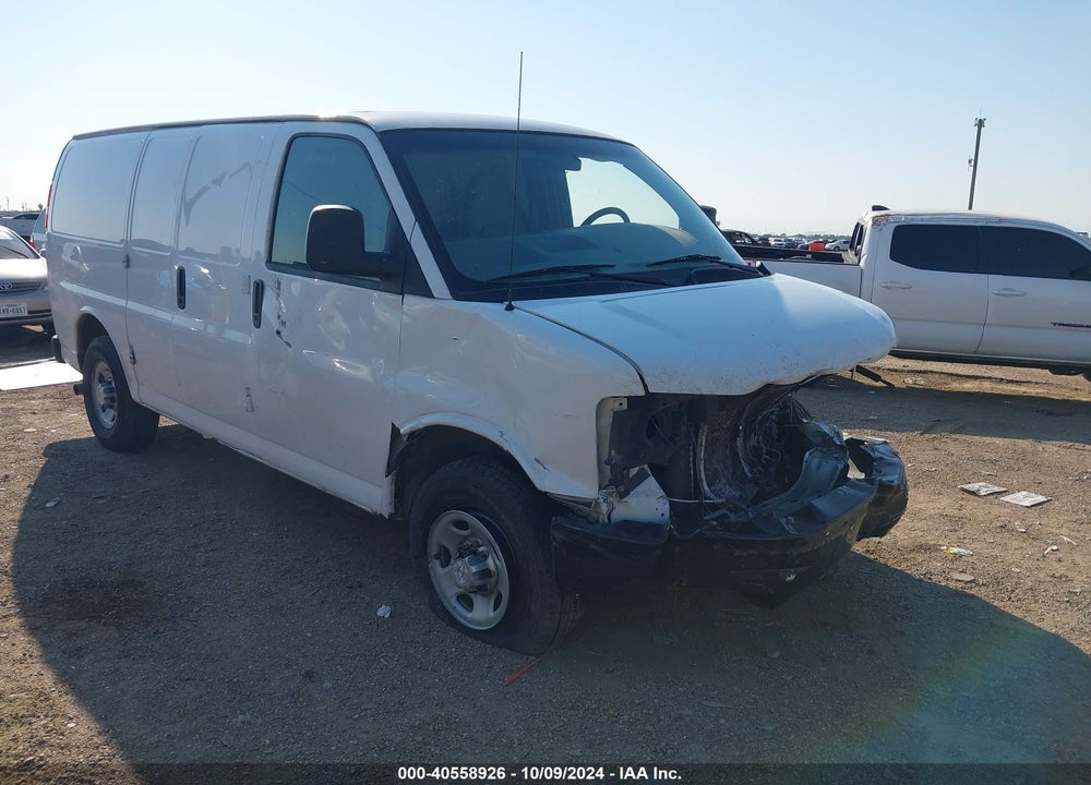 2015 CHEVROLET EXPRESS 2500 WORK VAN VIN: 1GCWGFCF6F1186185