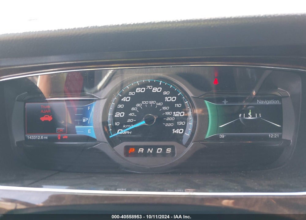 2013 FORD TAURUS LIMITED VIN: 1FAHP2F89DG211904