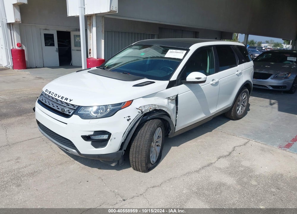 2016 LAND ROVER DISCOVERY SPORT HSE VIN: SALCR2BG1GH560364