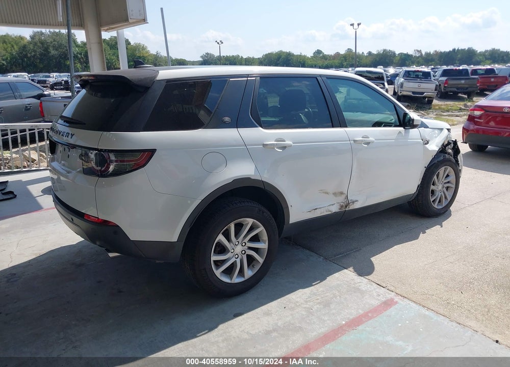 2016 LAND ROVER DISCOVERY SPORT HSE VIN: SALCR2BG1GH560364