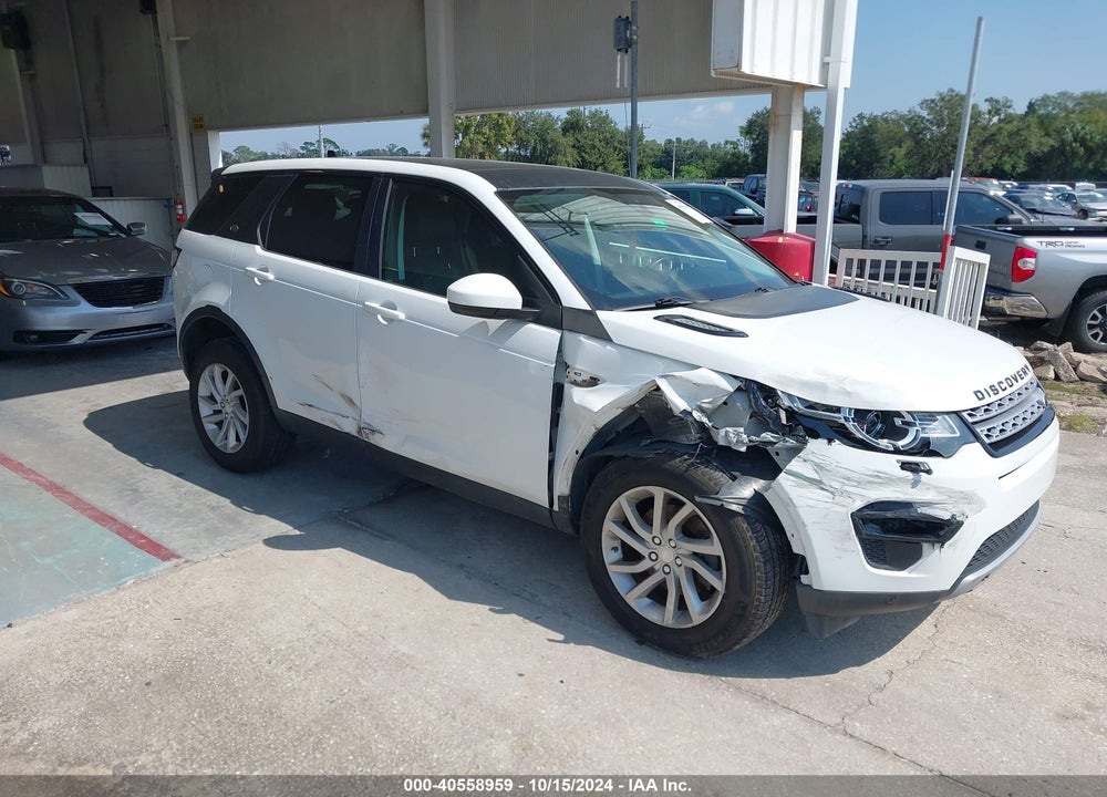 2016 LAND ROVER DISCOVERY SPORT HSE VIN: SALCR2BG1GH560364