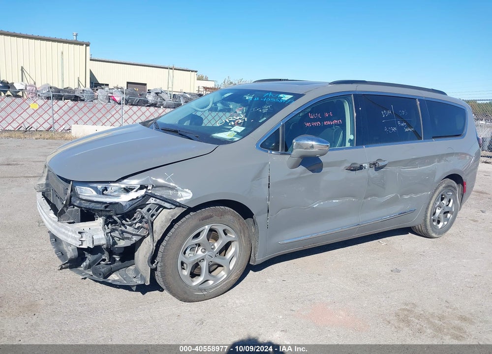 2022 CHRYSLER PACIFICA LIMITED VIN: 2C4RC1GG3NR194754