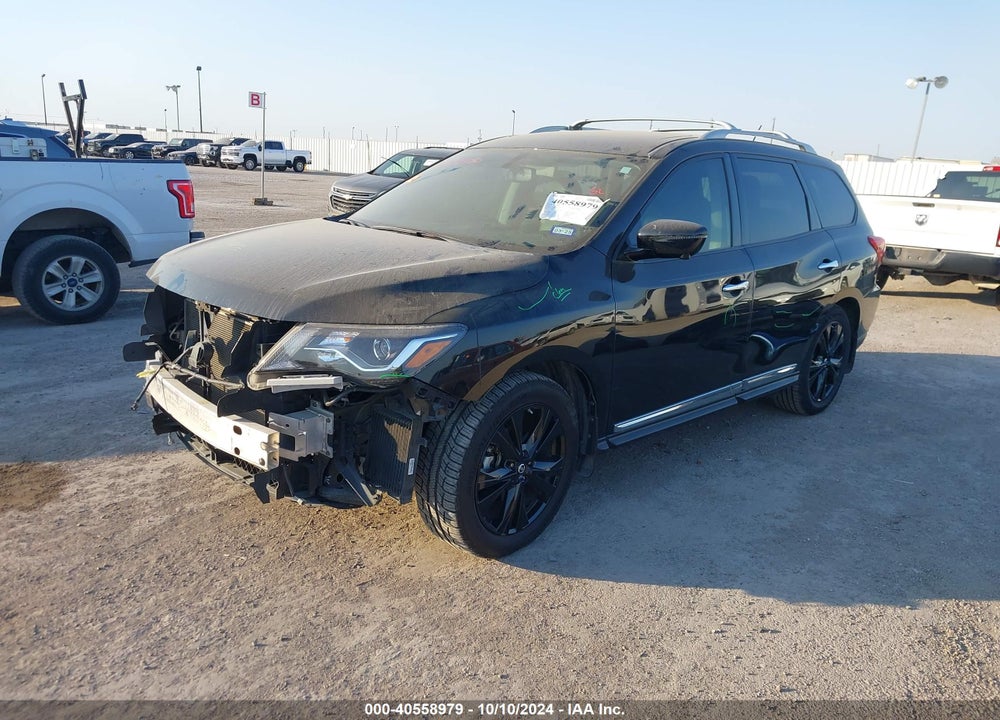 2017 NISSAN PATHFINDER PLATINUM VIN: 5N1DR2MN4HC905260