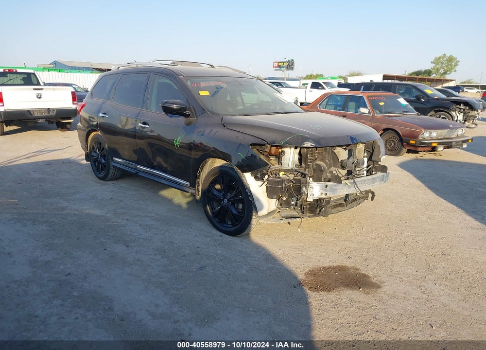 2017 NISSAN PATHFINDER PLATINUM VIN: 5N1DR2MN4HC905260