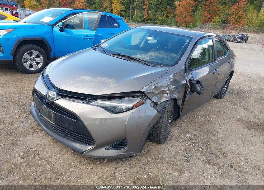 2018 TOYOTA COROLLA LE VIN: 2T1BURHE1JC085732