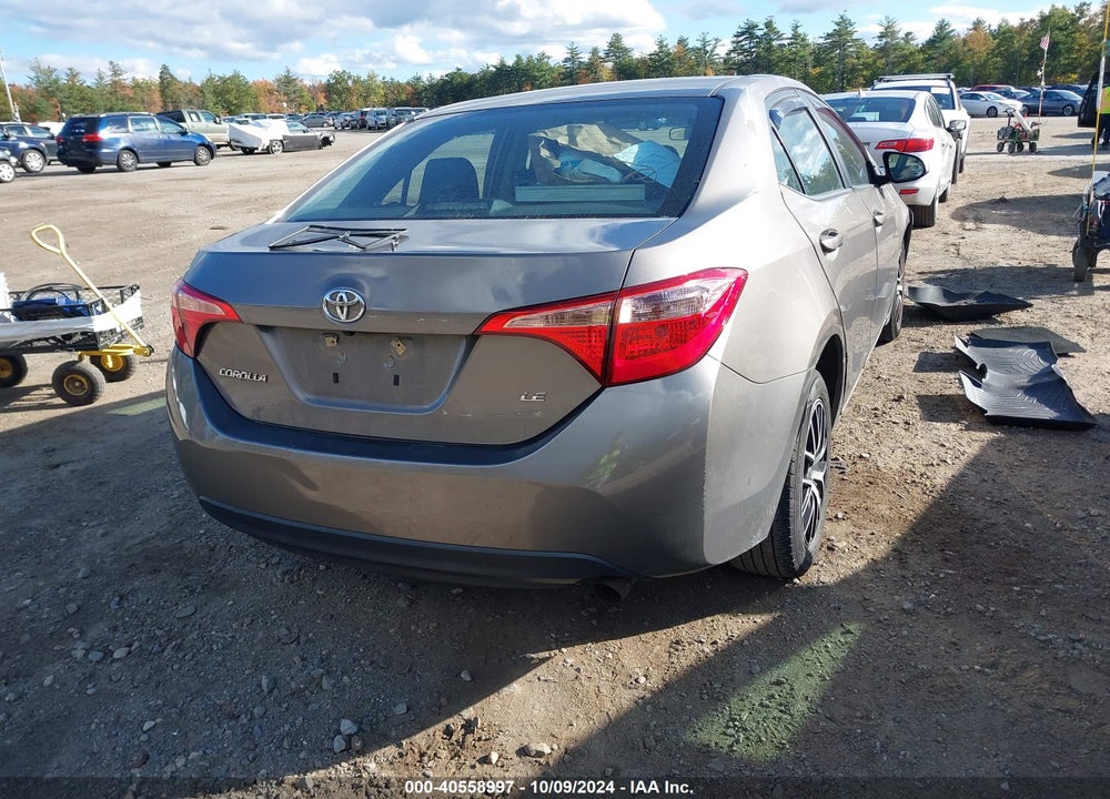 2018 TOYOTA COROLLA LE VIN: 2T1BURHE1JC085732