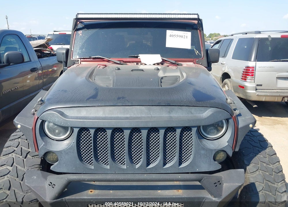 2007 JEEP WRANGLER UNLIMITED SAHARA VIN: 1J4GA59107L166879
