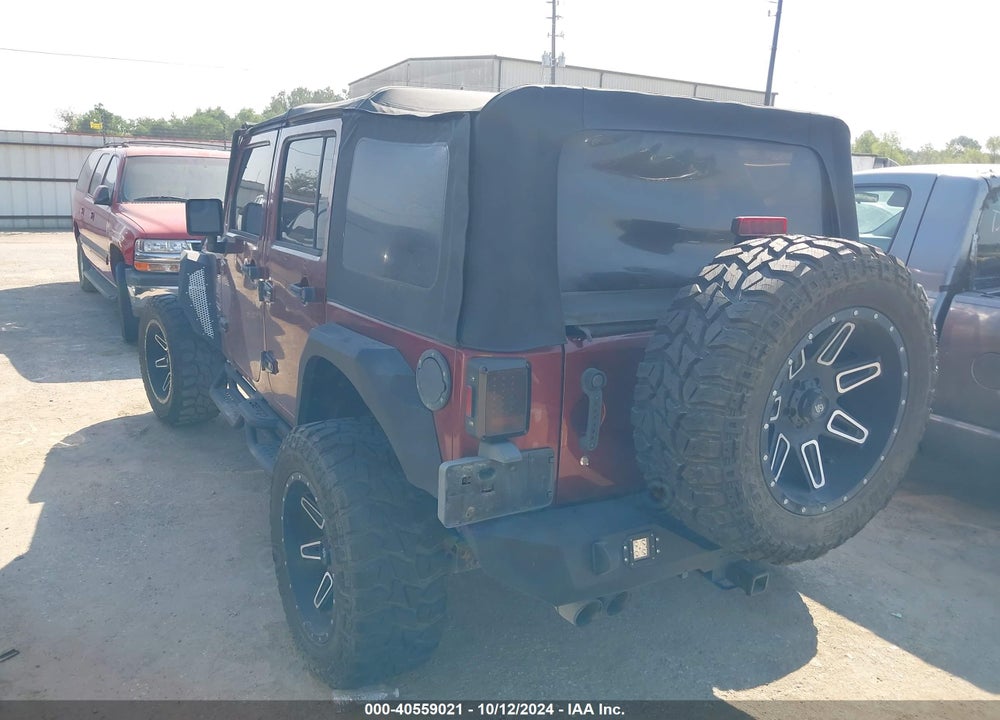 2007 JEEP WRANGLER UNLIMITED SAHARA VIN: 1J4GA59107L166879
