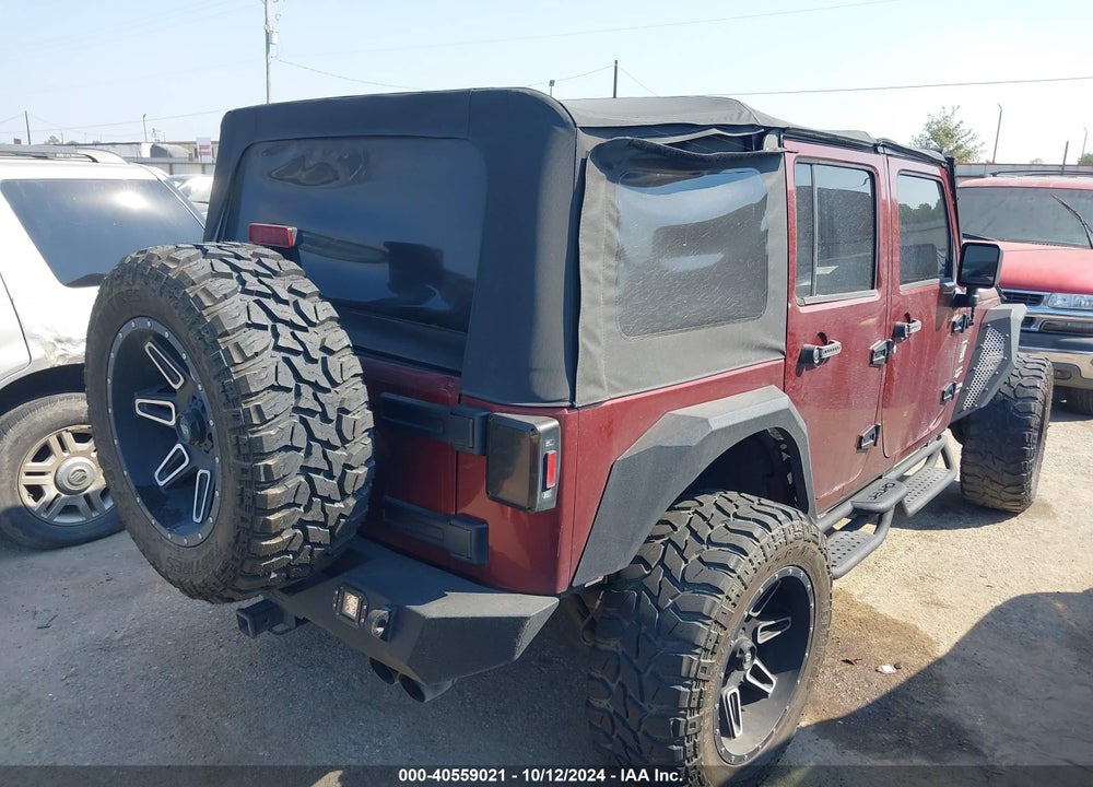 2007 JEEP WRANGLER UNLIMITED SAHARA VIN: 1J4GA59107L166879