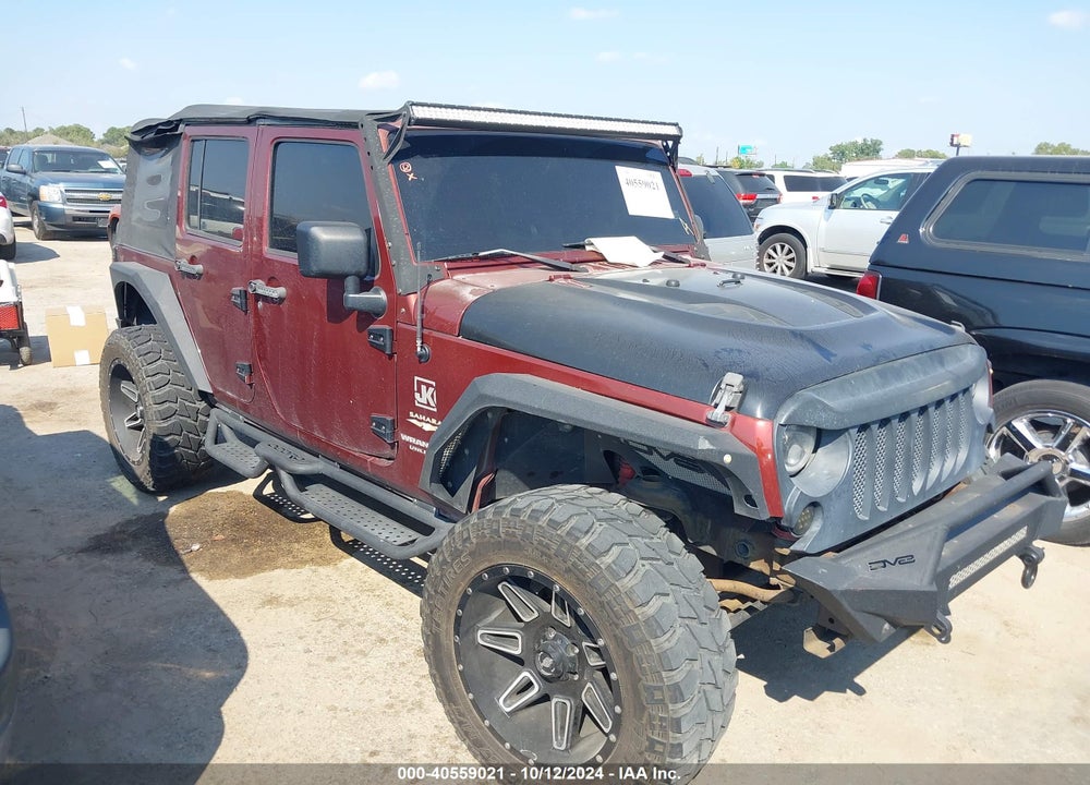 2007 JEEP WRANGLER UNLIMITED SAHARA VIN: 1J4GA59107L166879