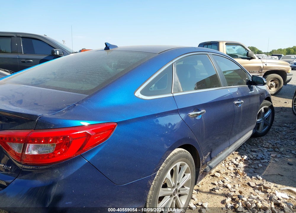 2016 HYUNDAI SONATA LIMITED VIN: 5NPE34AF8GH347001