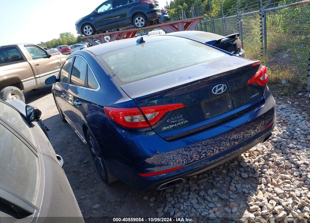2016 HYUNDAI SONATA LIMITED VIN: 5NPE34AF8GH347001
