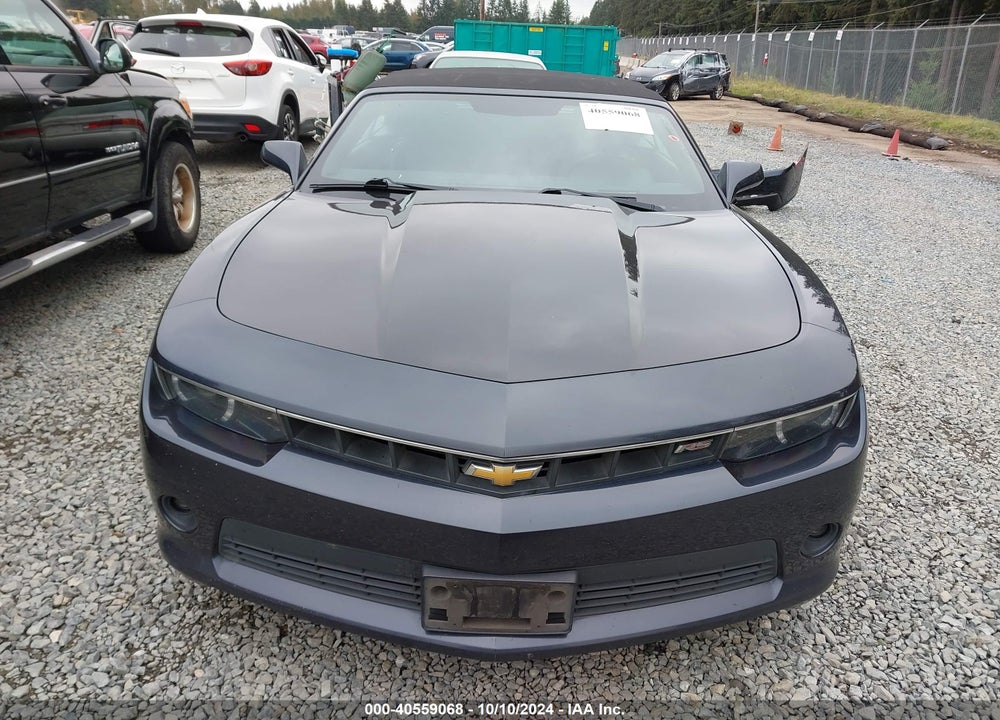 2014 CHEVROLET CAMARO 2LT VIN: 2G1FC3D34E9210470