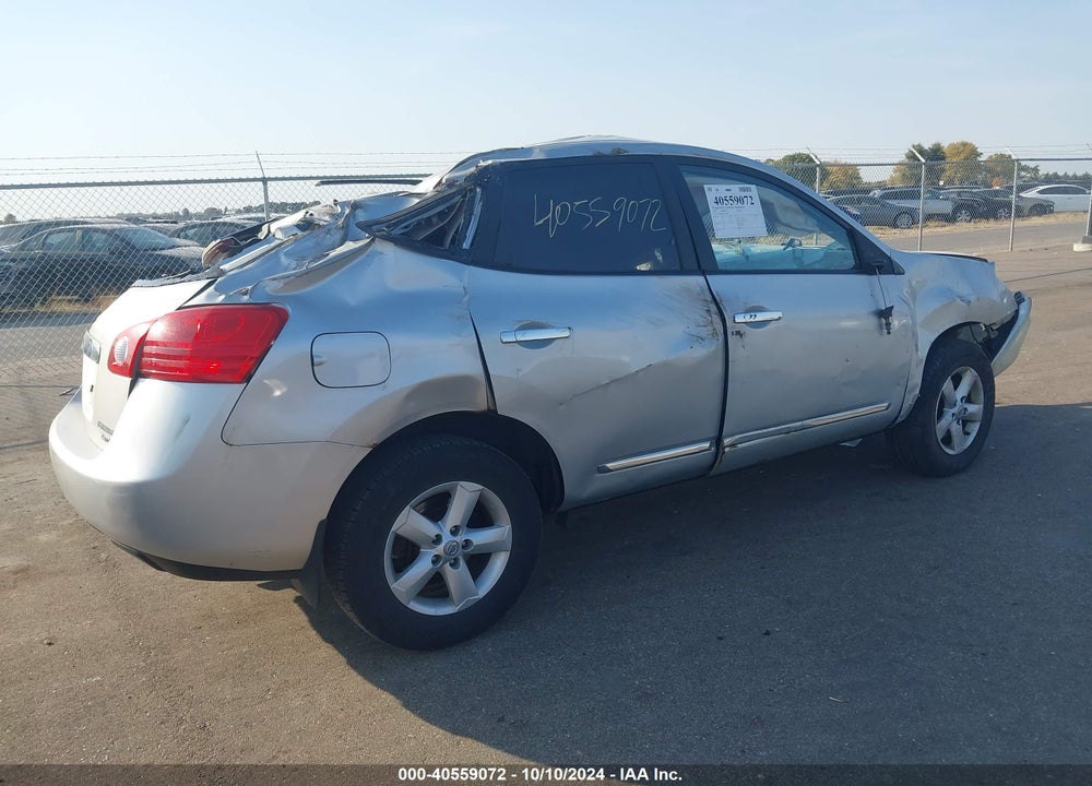 2012 NISSAN ROGUE S VIN: JN8AS5MV0CW700642