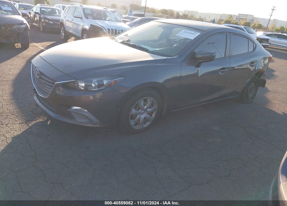 2015 MAZDA 3 I SPORT VIN: 3MZBM1U77FM163578