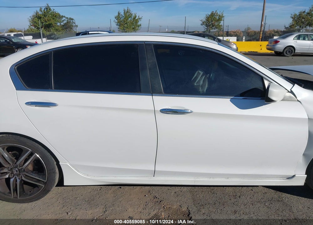 2017 HONDA ACCORD SPORT SE VIN: 1HGCR2F1XHA103674