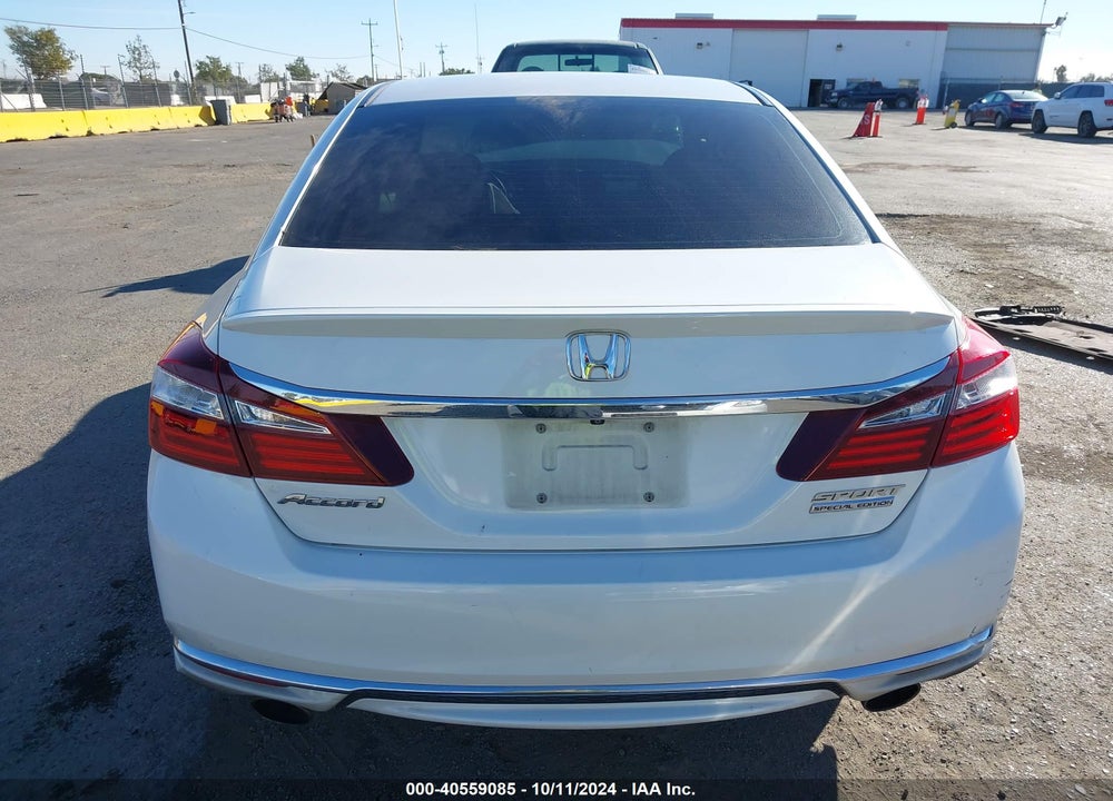 2017 HONDA ACCORD SPORT SE VIN: 1HGCR2F1XHA103674