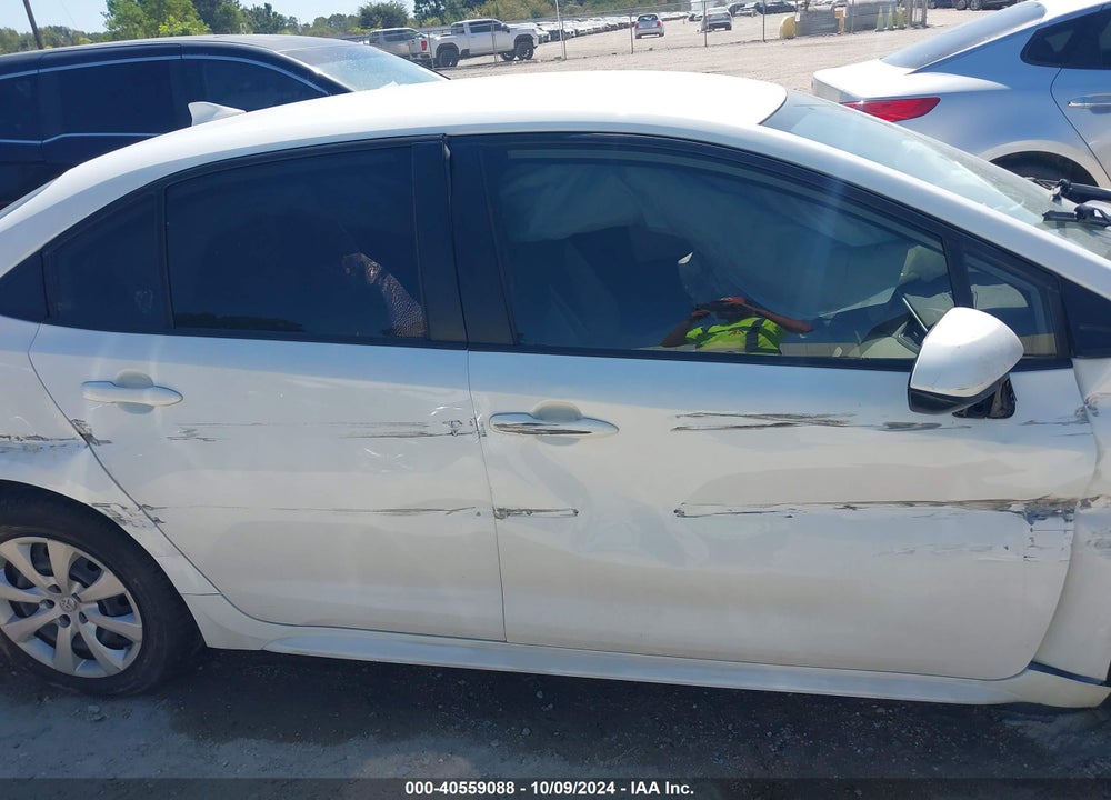 2022 TOYOTA COROLLA LE VIN: JTDEPMAE6N3006846