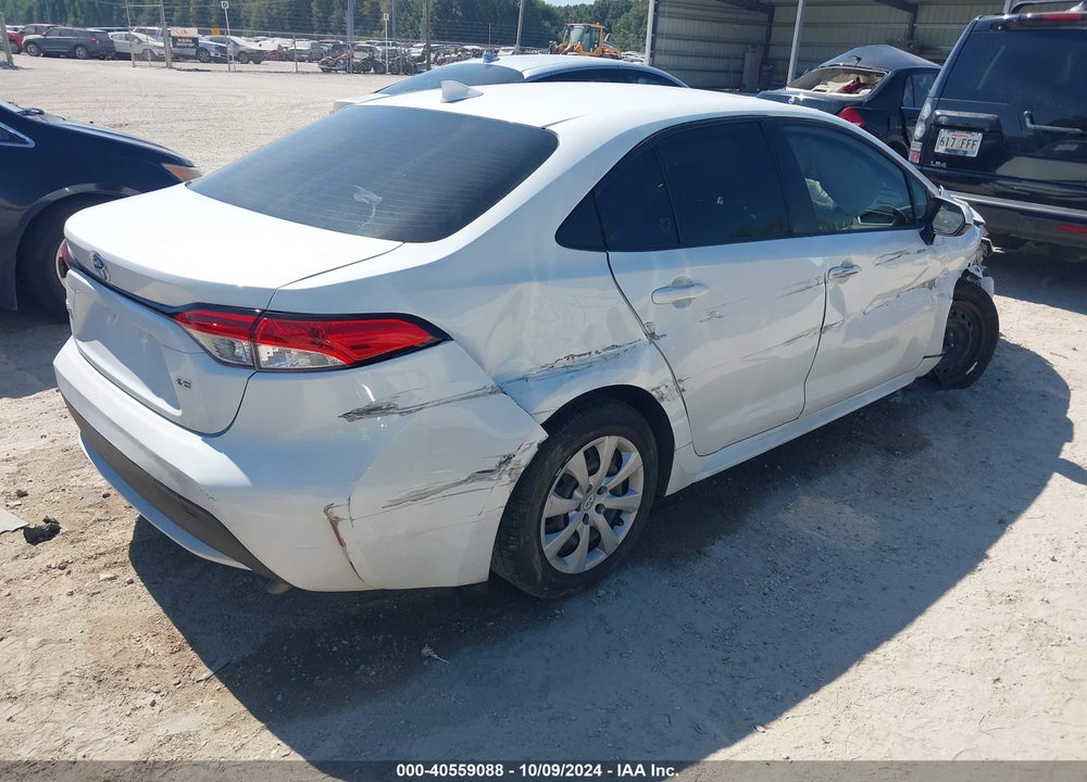 2022 TOYOTA COROLLA LE VIN: JTDEPMAE6N3006846