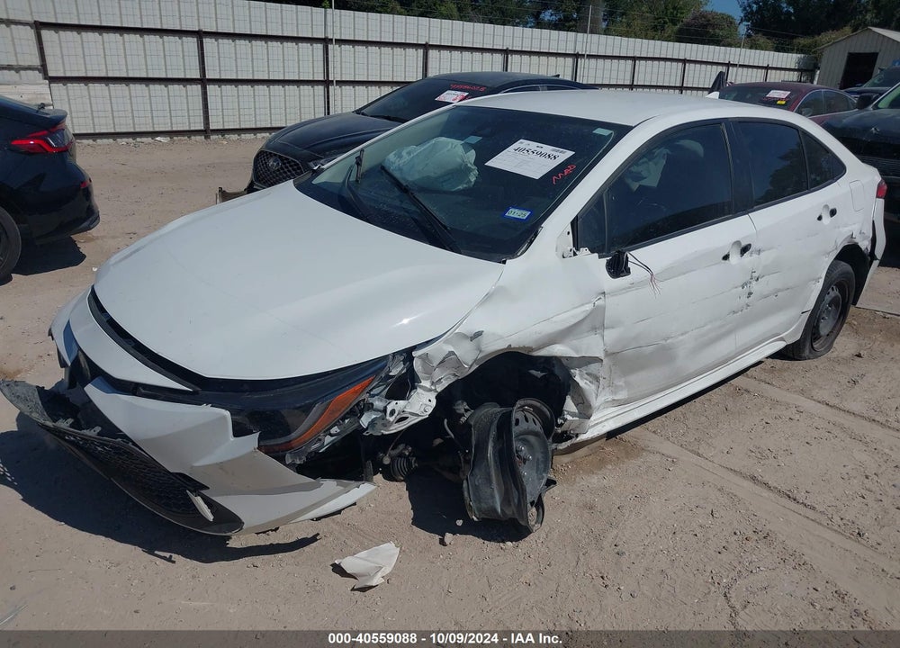2022 TOYOTA COROLLA LE VIN: JTDEPMAE6N3006846