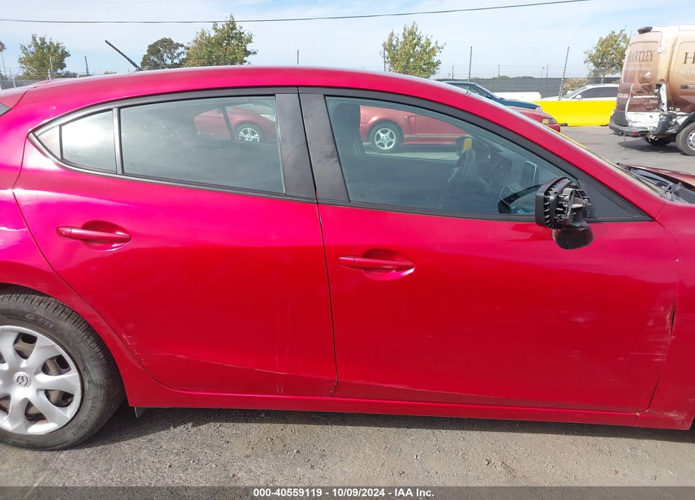 2016 MAZDA 3 I SPORT VIN: 3MZBM1J74GM239487