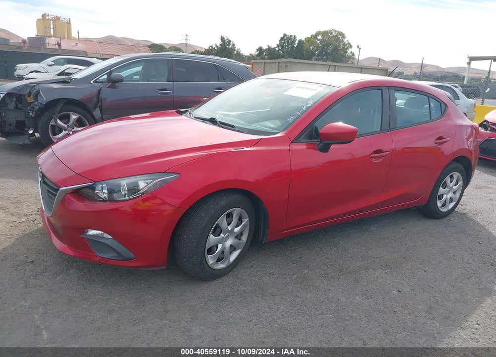 2016 MAZDA 3 I SPORT VIN: 3MZBM1J74GM239487