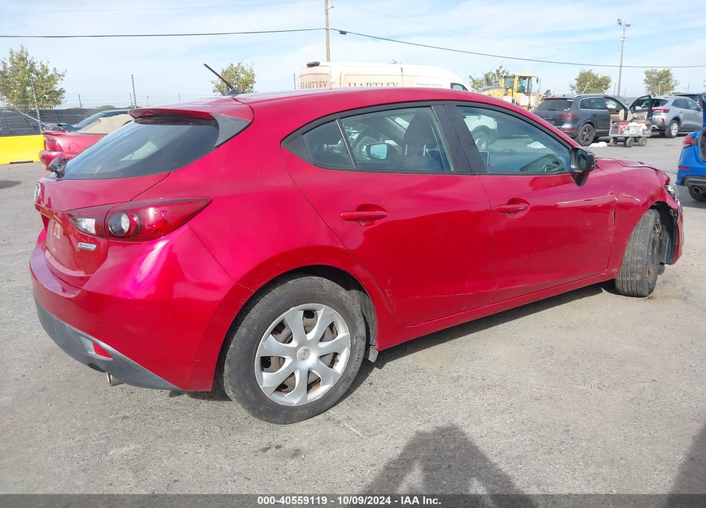 2016 MAZDA 3 I SPORT VIN: 3MZBM1J74GM239487