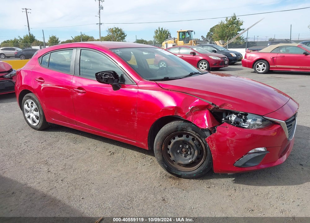 2016 MAZDA 3 I SPORT VIN: 3MZBM1J74GM239487