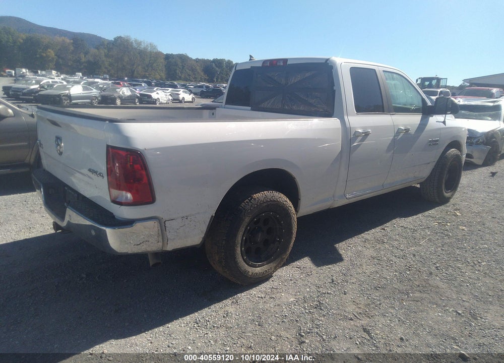 2018 RAM 1500 BIG HORN 4X4 6'4 BOX VIN: 1C6RR7GG6JS228963