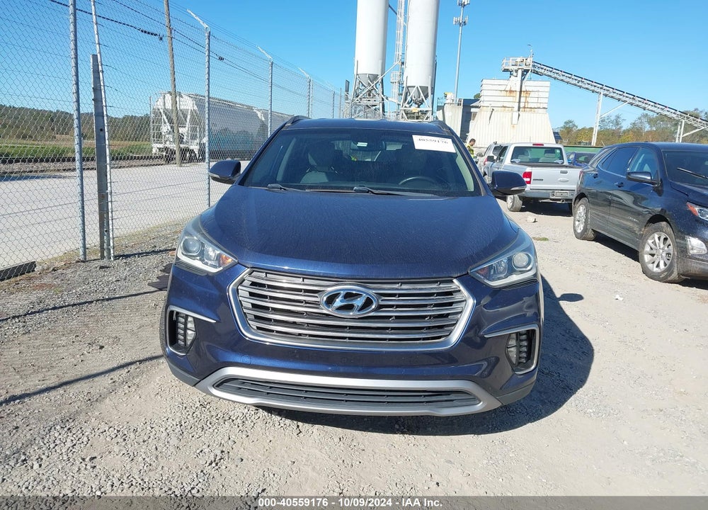 2017 HYUNDAI SANTA FE SE VIN: KM8SN4HF0HU237579