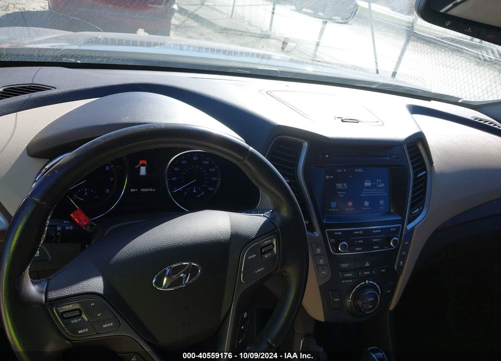 2017 HYUNDAI SANTA FE SE VIN: KM8SN4HF0HU237579