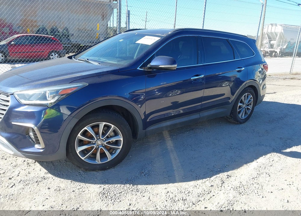 2017 HYUNDAI SANTA FE SE VIN: KM8SN4HF0HU237579