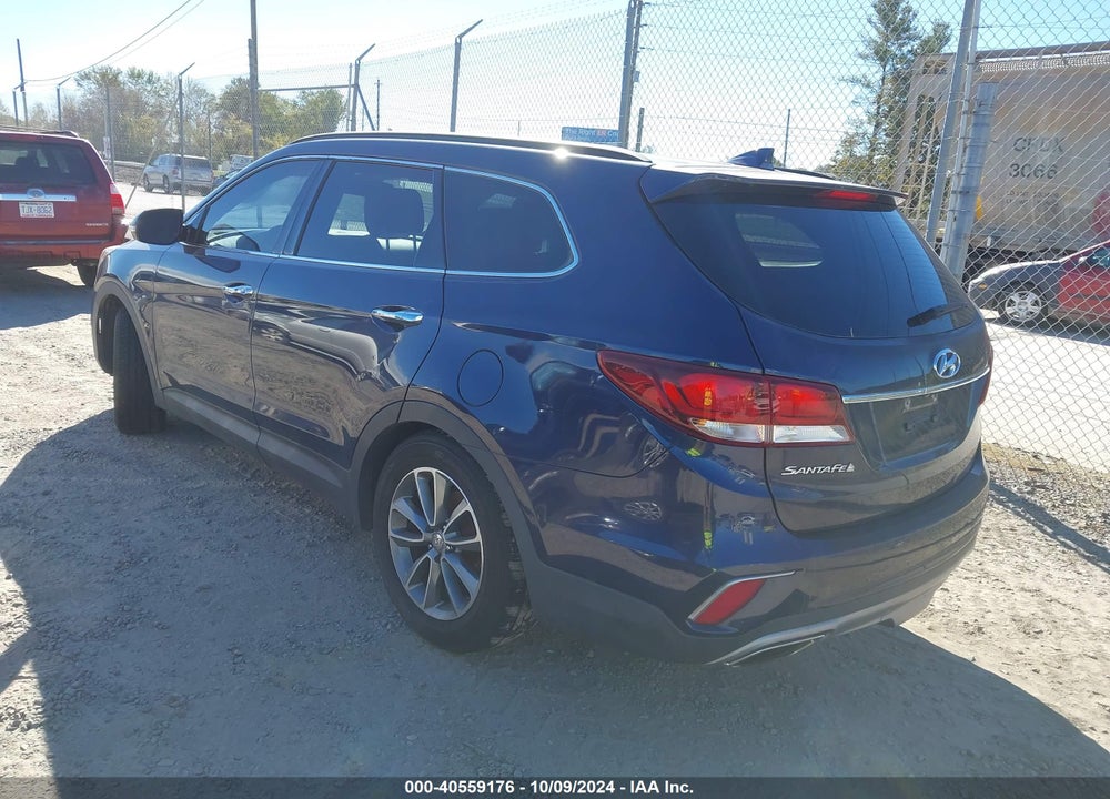 2017 HYUNDAI SANTA FE SE VIN: KM8SN4HF0HU237579