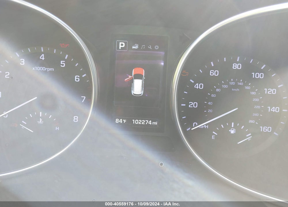 2017 HYUNDAI SANTA FE SE VIN: KM8SN4HF0HU237579