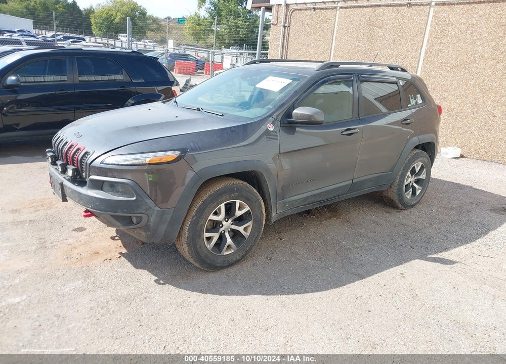 2015 JEEP CHEROKEE TRAILHAWK VIN: 1C4PJMBS4FW582272