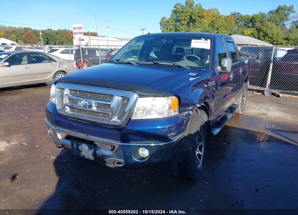 2008 FORD F-150 60TH ANNIVERSARY/FX4/KING RANCH/LARIAT/XLT VIN: 1FTPW14V48FA23086