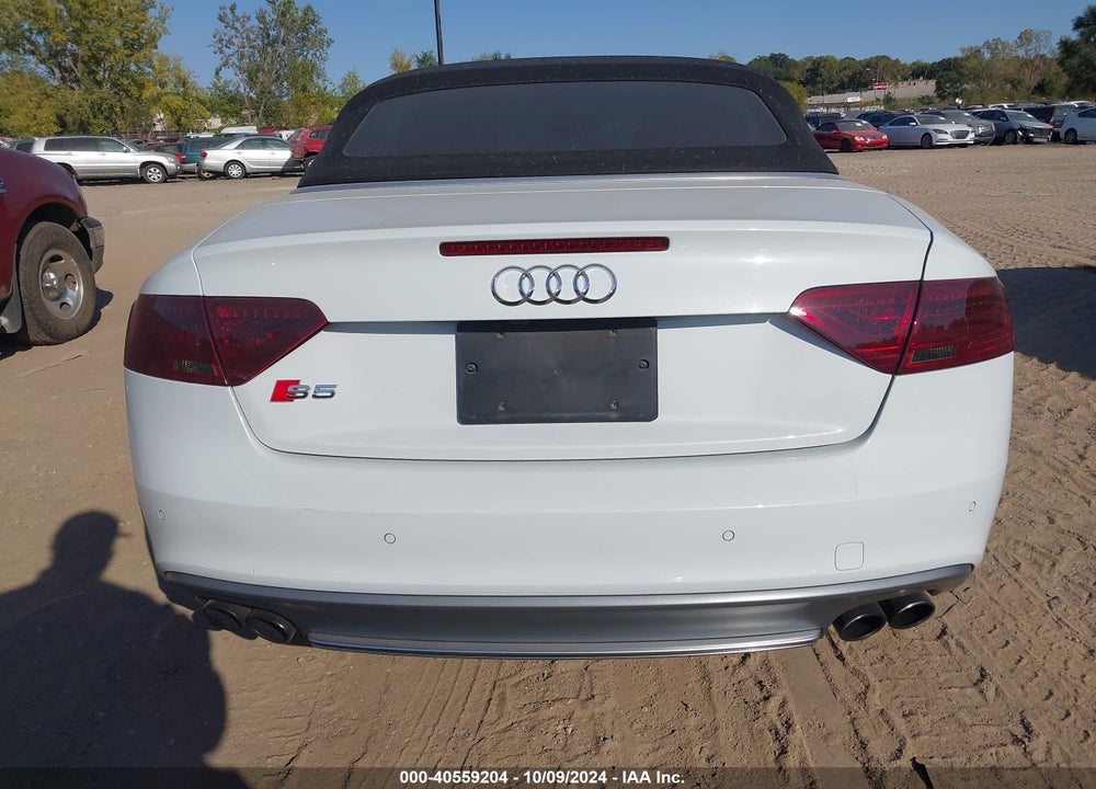 2016 AUDI S5 3.0T PREMIUM PLUS VIN: WAUV4AFH5GN002172