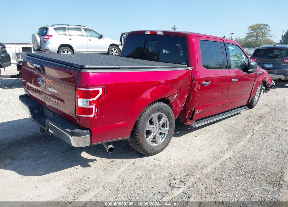 2019 FORD F-150 XLT VIN: 1FTEW1C50KKE69355