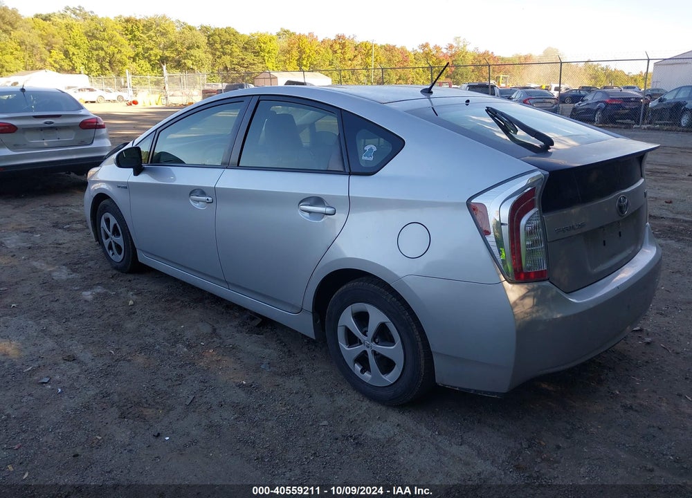 2012 TOYOTA PRIUS TWO VIN: JTDKN3DU7C1584016