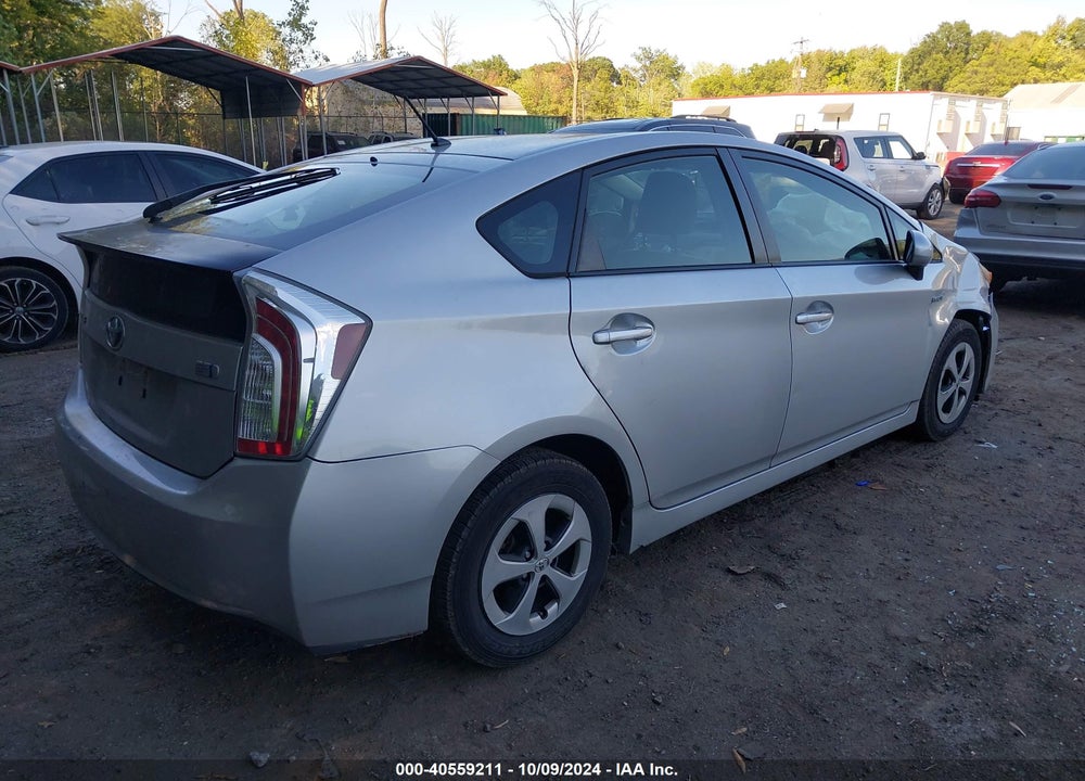 2012 TOYOTA PRIUS TWO VIN: JTDKN3DU7C1584016