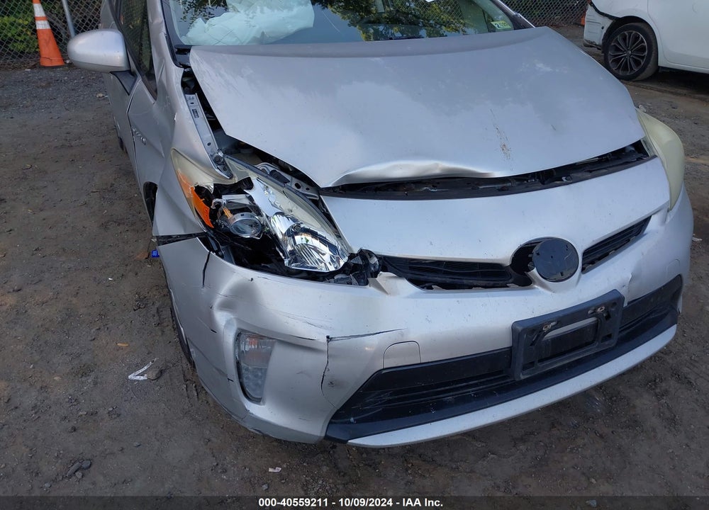 2012 TOYOTA PRIUS TWO VIN: JTDKN3DU7C1584016