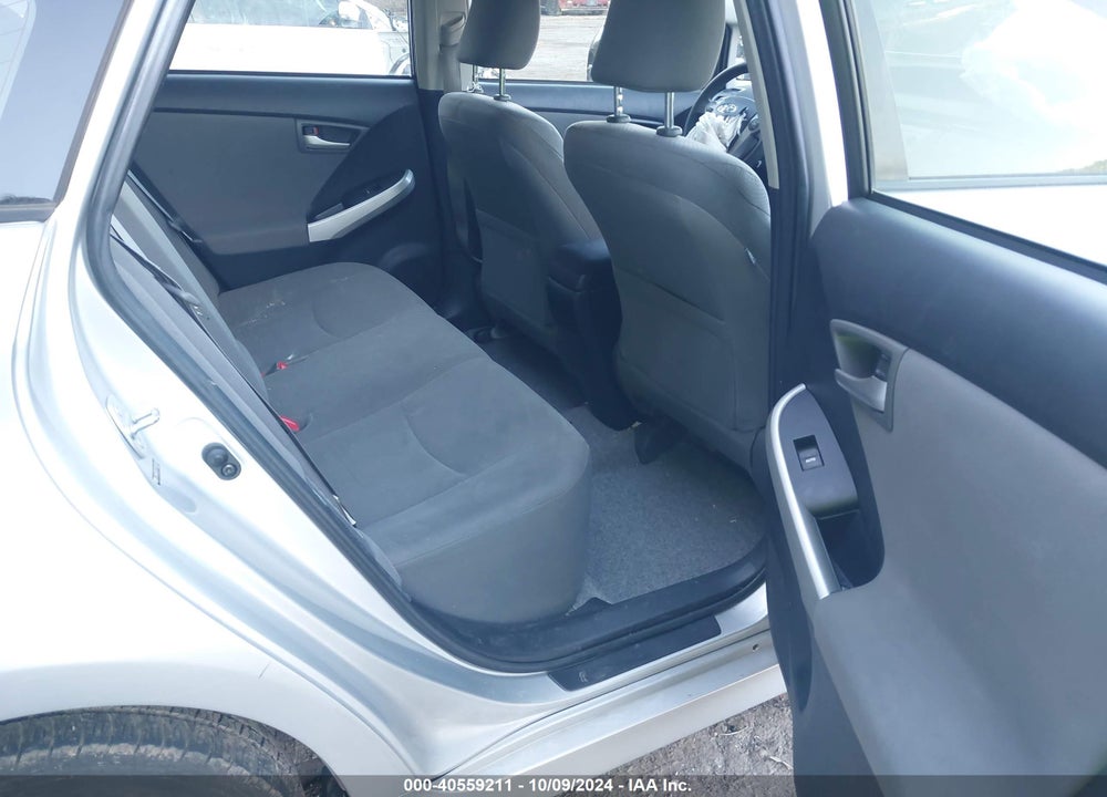 2012 TOYOTA PRIUS TWO VIN: JTDKN3DU7C1584016