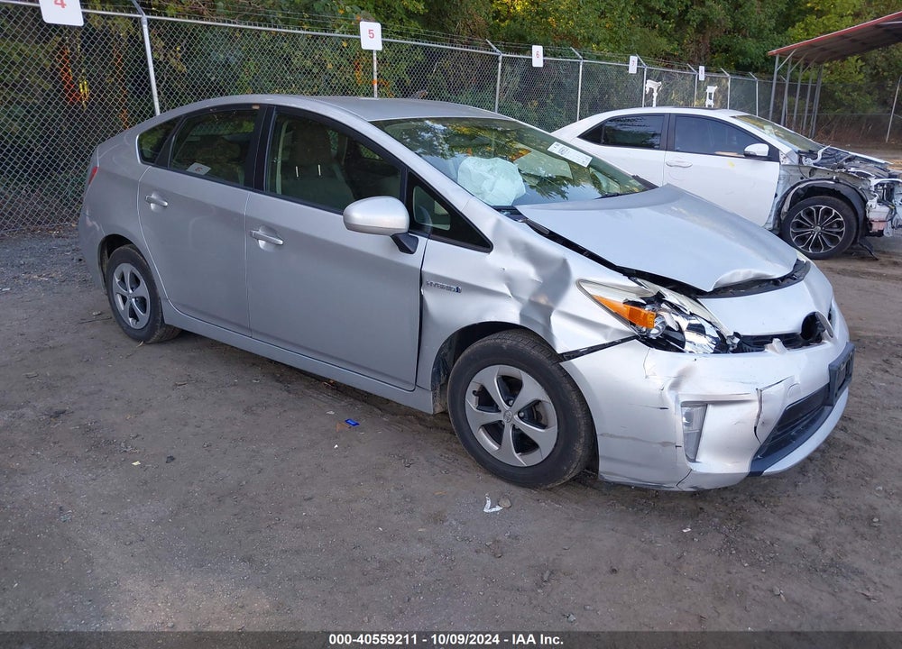 2012 TOYOTA PRIUS TWO VIN: JTDKN3DU7C1584016