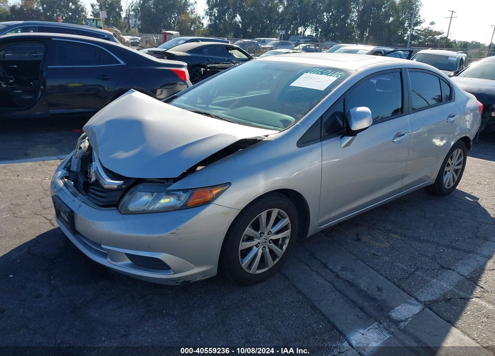 2012 HONDA CIVIC EX-L VIN: 19XFB2F97CE329862