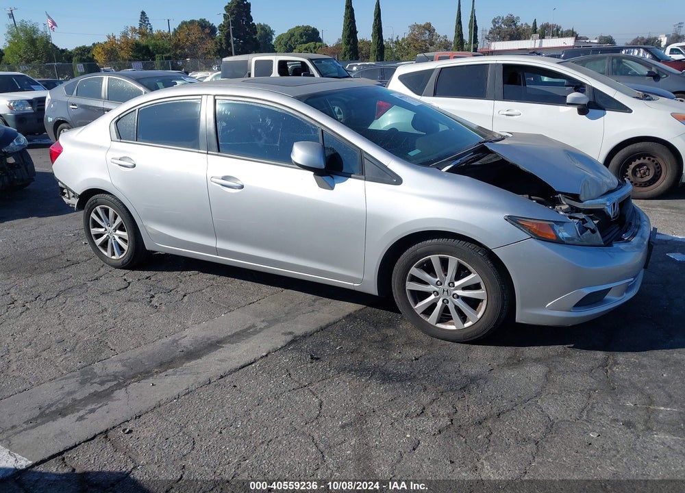 2012 HONDA CIVIC EX-L VIN: 19XFB2F97CE329862