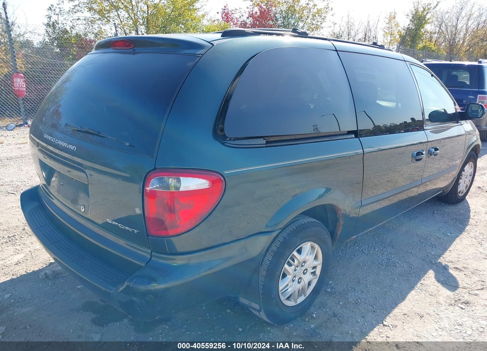 2001 DODGE GRAND CARAVAN SPORT VIN: 2B4GP44341R305446