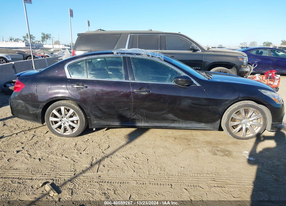 2011 INFINITI G37 LIMITED EDITION VIN: JN1CV6AP0BM500297